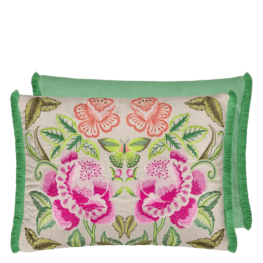Almofada Designers Guild Isabella Embroidered Fuchsia