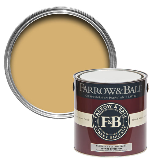 Tinta Farrow&Ball Sudbury Yellow No. 51 - Stoc Casa