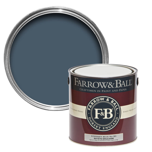 Tinta Farrow&Ball Stiffkey Blue No. 281 - Stoc Casa