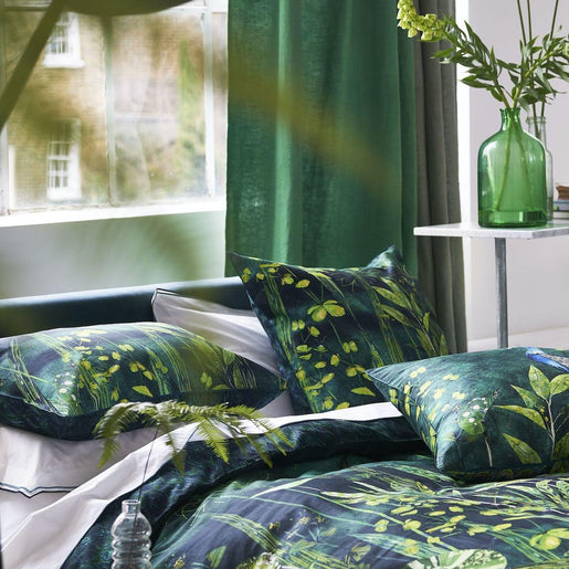 Capa de Edredon Designers Guild Arjuna Leaf - Stoc Casa