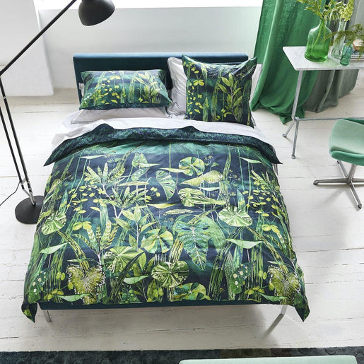 Capa de Edredon Designers Guild Arjuna Leaf - Stoc Casa
