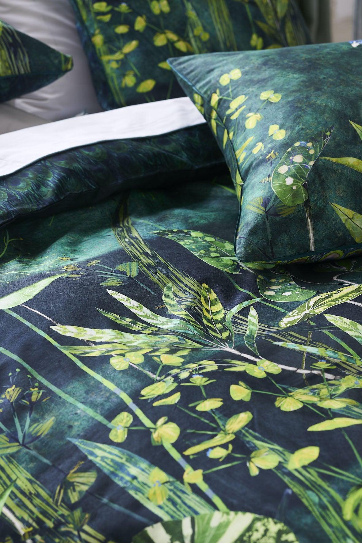 Capa de Edredon Designers Guild Arjuna Leaf - Stoc Casa
