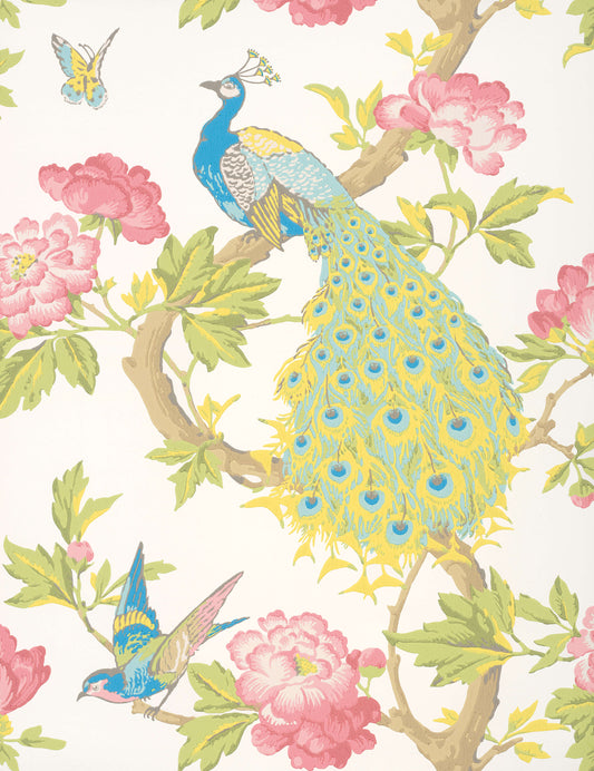 Fondo de pantalla de Little Greene Pavona - Blanche