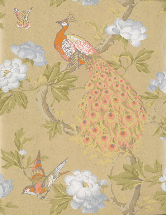 Fondo de pantalla de Little Greene Pavona - Gina