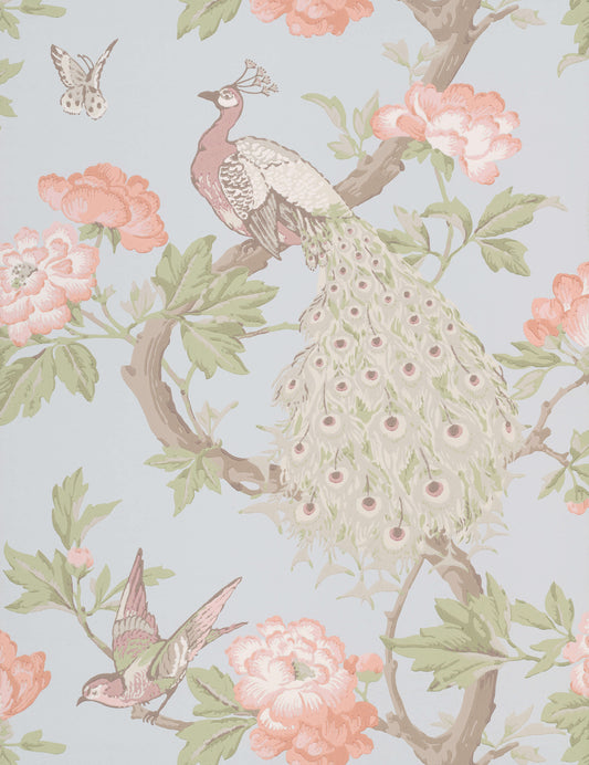 Papel pintado Pavona de Little Greene - Perla