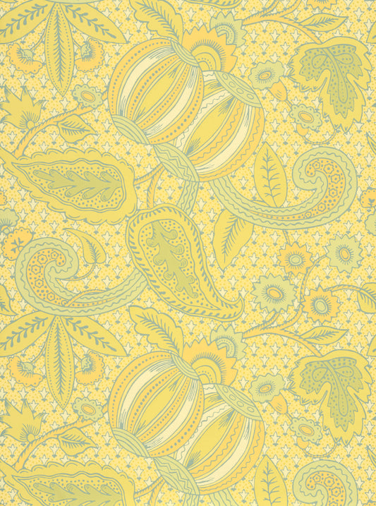 Papel pintado de granada de Little Greene - Citron