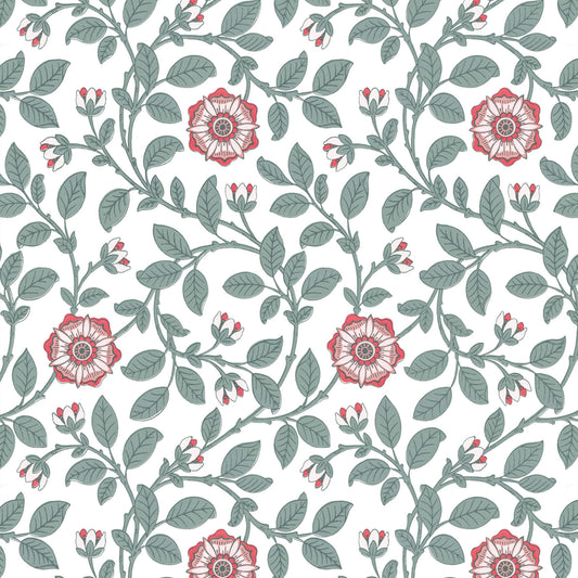 Papel pintado Little Greene Richmond Green - Dorcas