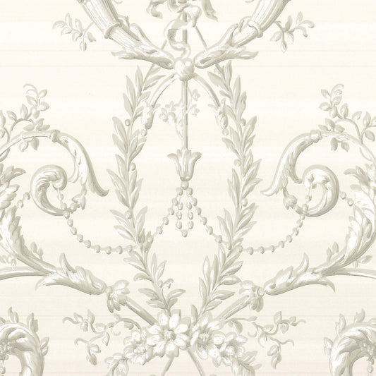 Fondo de pantalla de Little Greene Versailles - Plata