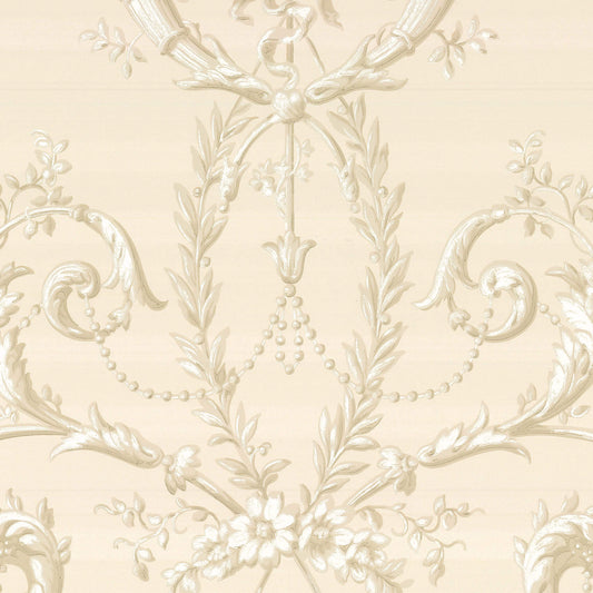 Papel pintado de Little Greene Versailles - Perla oscura