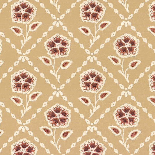 Papel pintado Little Greene Whitehall - Cedro