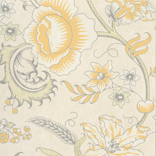 Papel pintado de Little Greene Woodblock Trail - Claude