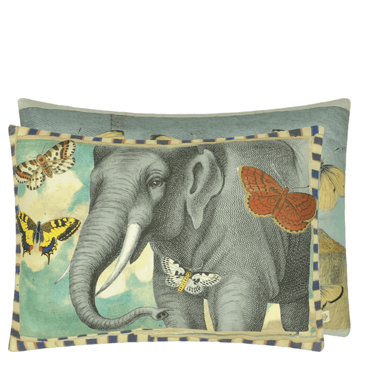 Almofada Designers Guild John Derian Elephant's Trunk Sky - Stoc Casa