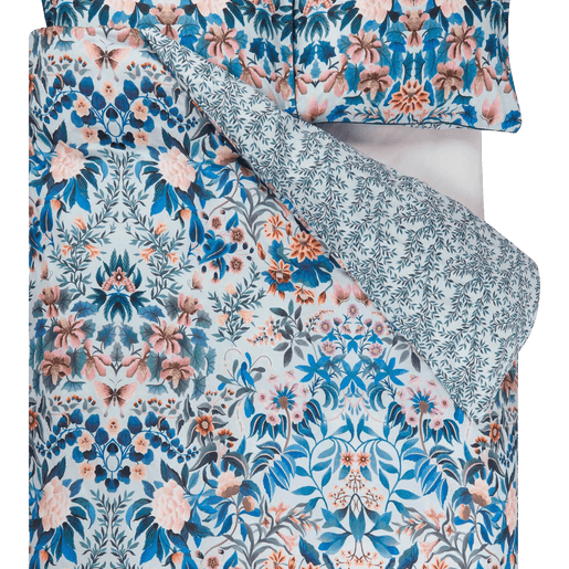Capa de Edredon Designers Guild Ikebana Slate Blue