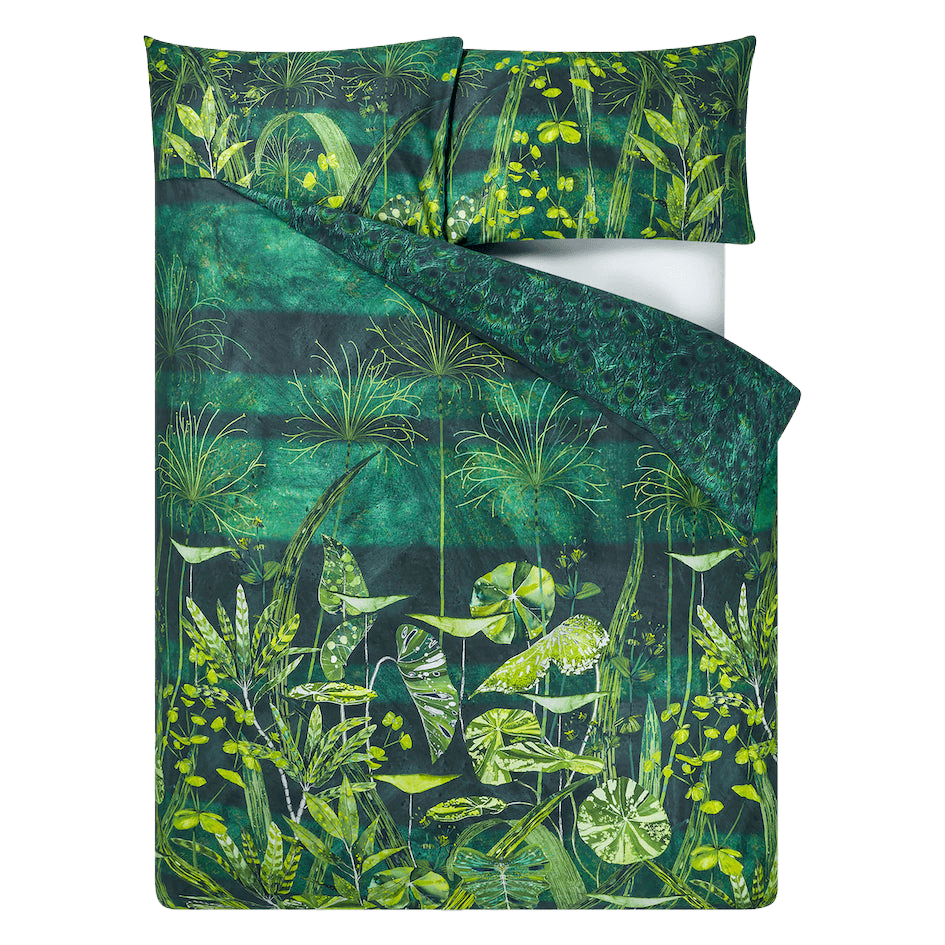 Capa de Edredon Designers Guild Arjuna Leaf - Stoc Casa