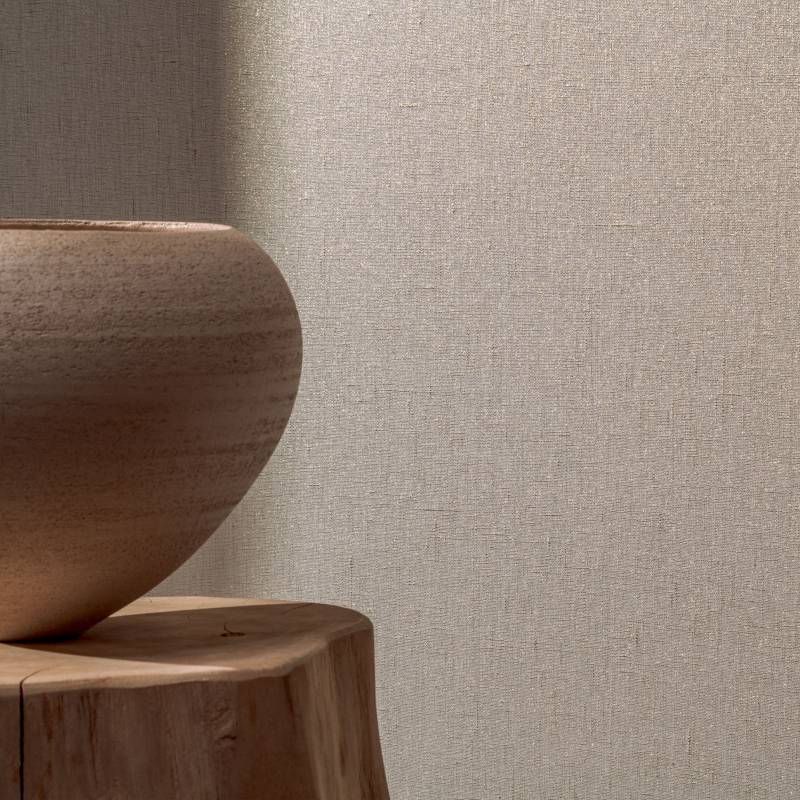Papel de Parede Élitis Lin métallisé - Poussières d'or - Stoc Casa - Lisboa