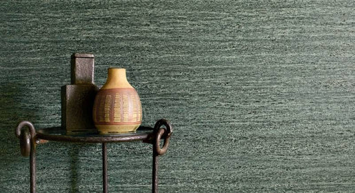 Papel de Parede Élitis Travertin - Vert malachite - Stoc Casa - Lisboa