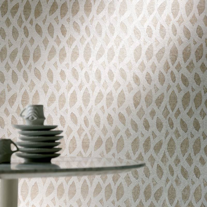 Papel de Parede Élitis Topaze - Cristal de roche - Stoc Casa - Lisboa