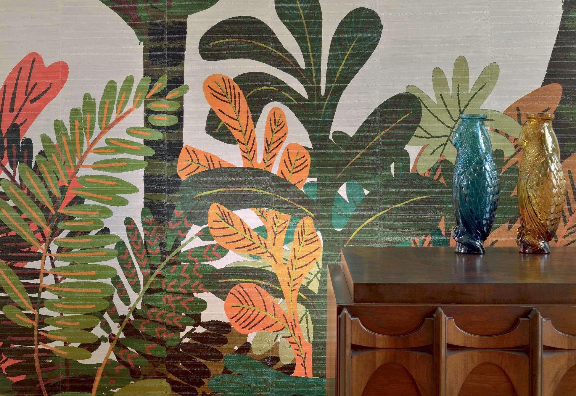 Papel de Parede Élitis Anguille Big croco Legend - Waiting for Eve