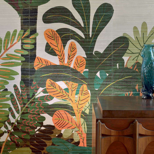 Papel de Parede Élitis Anguille Big croco Legend - Waiting for Eve