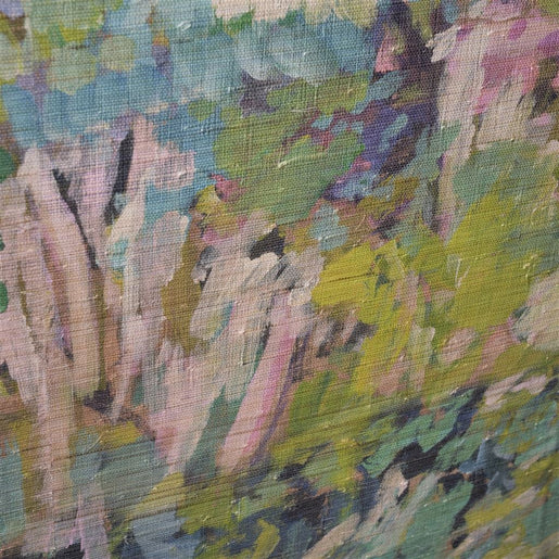 Papel de Parede Designers Guild Foret Impressionniste Grasscloth Celadon