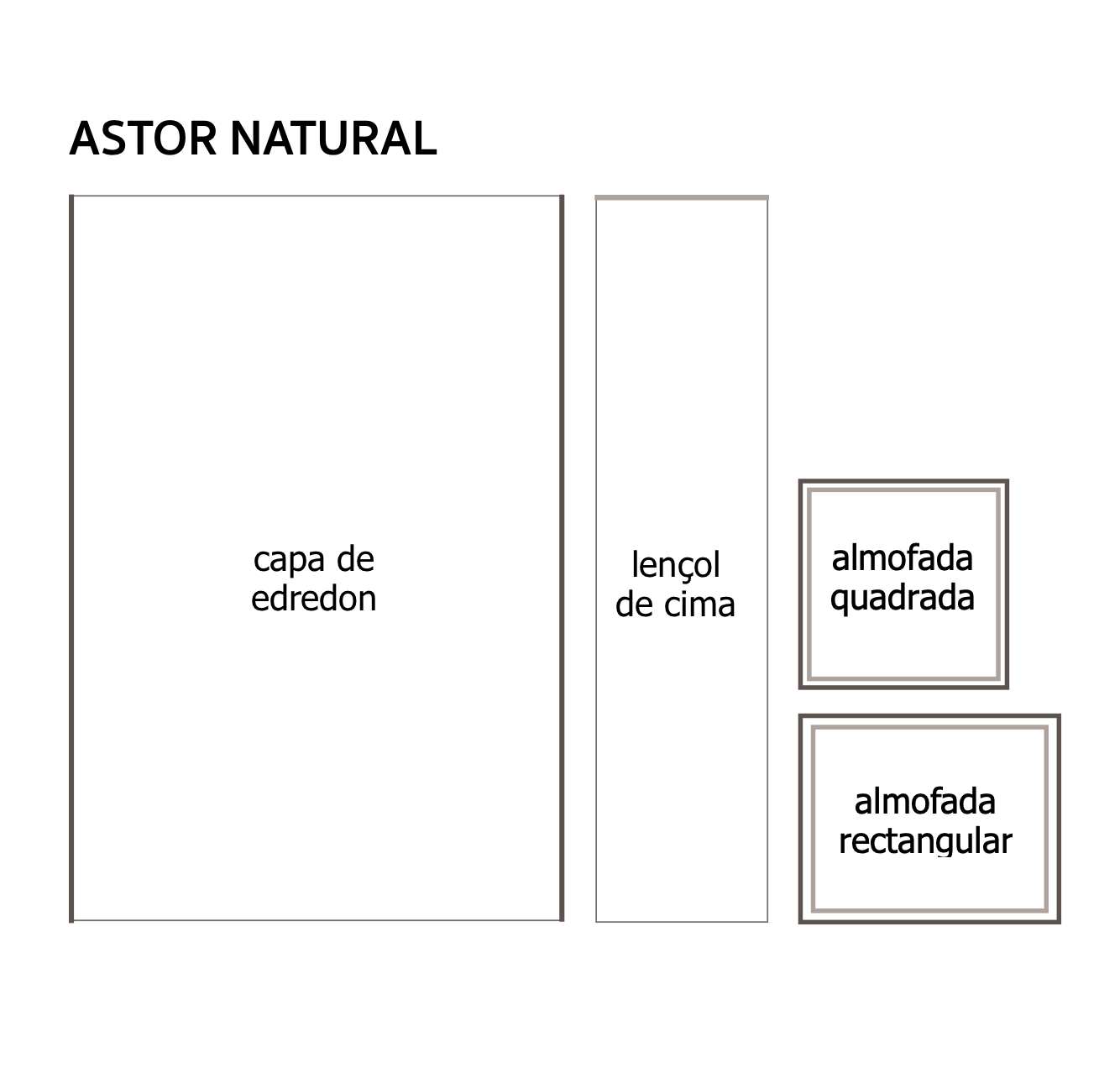 Lençol de Cima Designers Guild Astor Natural - Stoc Casa