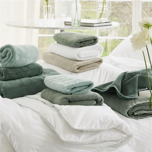 Toalha Designers Guild Loweswater Celadon - Stoc Casa